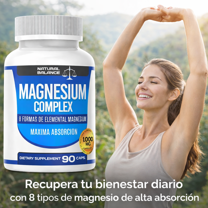 Magnesio Complex Bioforce - Suplemento para Mujeres Activas