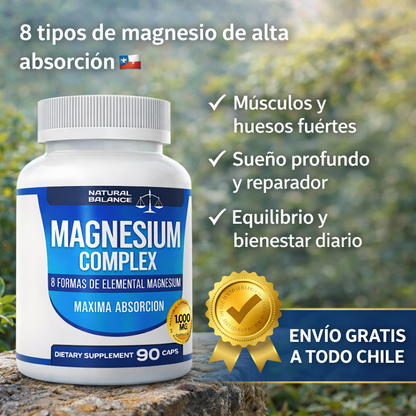 Magnesio Complex Bioforce - Suplemento para Mujeres Activas